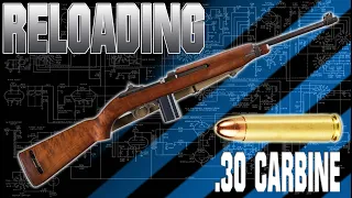 Reloading .30 Carbine. Start to Finish. HD.