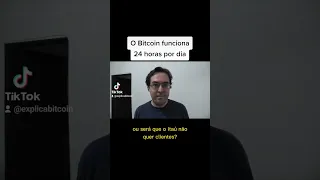 Daniel Fraga explica que o #Bitcoin funciona 24 horas por dia