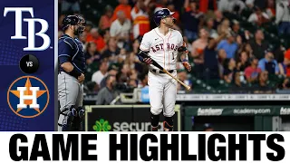 Rays vs. Astros Game Highlights (9/30/21) | MLB Highlights