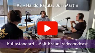 Kullastandard 3# Hardo Pajula ja Jüri Martin: Rail Baltica, suur veeuputus ja kõrgem mina (osa 2)