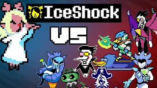 Noelle Uses Freeze (IceShock) VS All Bosses [Deltarune chapter 2]