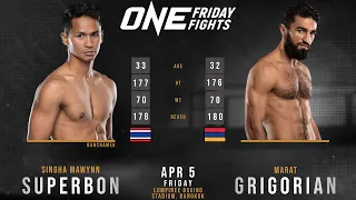 SUPERBON vs Marat GRIGORIAN Full FIGHT ONE