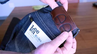 Lee 101 Rider MEN'S JEANS - Unboxing and Measurements