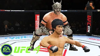 UFC4 Bruce Lee vs Lucha Drago EA Sports UFC 4  - Epic Fight