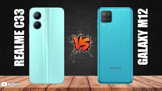 Realme C33 vs Samsung Galaxy M12