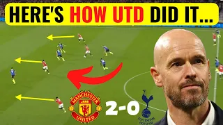 How THIS Ten Hag Tactic Beat Conte... Man Utd 2-0 Tottenham Tactical Analysis 2022/23