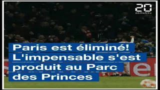 Le PSG éliminé par Manchester United