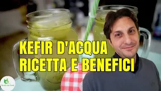 KEFIR D'ACQUA - Ricetta e Benefici (e casini, la prima volta che lo faccio!)