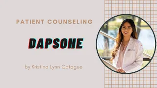 Dapsone Patient Counseling