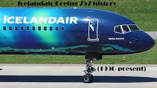 Fleet History - Icelandair Boeing 757 (1990-present)