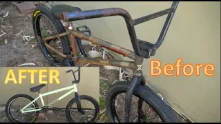 Most rusty BMX restoration