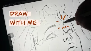 DRAW WITH ME | REALTIME SKETCHING | Procreate ipad