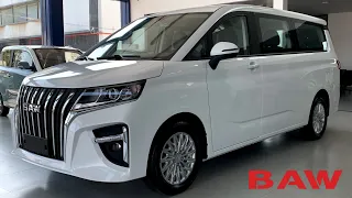 First Look! 2024 BAW MPV M7 - Exterior and Interior Details