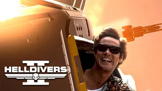 Ace Ventura in Helldivers 2