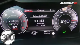 2019 Audi Q8  50 TDI (286hp) - 0-240km/h acceleration