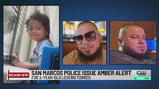 Amber Alert issued for abducted San Marcos 2-year-old