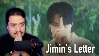 Jimin '편지 (Dear. ARMY)' Live Clip (Letter Hidden Track) | BTS 방탄소년단 10th Anniversary Reaction