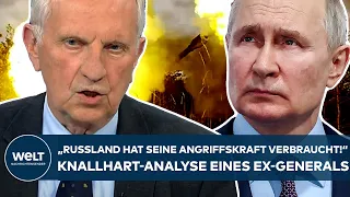 PUTINS KRIEG: "Russland hat seine Angriffskraft verbraucht!" Schonungslose Analyse eines Ex-Generals