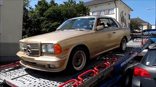 My new Car gets Delivered - 1980s Lorinser w123 C Mercedes Benz Coupe