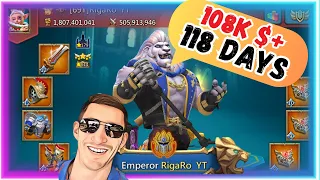 Emperor Account Overview Domion 1 ! Lords Mobile @GonixYT