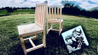 Step by step EASY chair build (with Just Piddling Mini Episode)