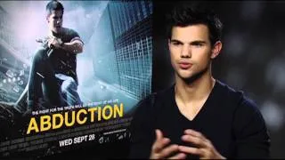 Taylor Lautner talks to Sugarscape about Abduction and getting his top off!