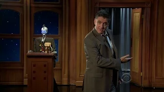 Late Late Show with Craig Ferguson 2/10/2012 Chelsea Handler, Dan Riskin