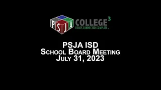 School Board Meeting: July 31, 2023