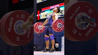 Liu Huanhua (89.43kg 🇨🇳) 175kg / 386lbs Snatch! #snatch #weightlifting #gigachad