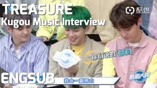 [ENGSUB] Treasure Interview on 酷爱大牌(Love The Big Names)/ Hello Idol @Kugou Music | 200828