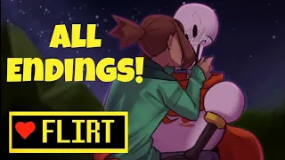 ACT TO FLIRT - ALL CHARACTER ENDINGS