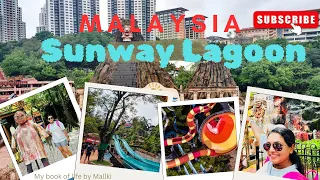 Sunway Lagoon Amusement Park| Malaysia| Travel vlog #5| Things to do