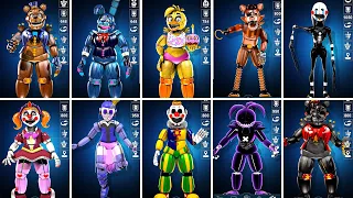 FNAF AR Advanced Animatronics Jumpscare & Workshop Animations