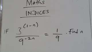 How to solve hard question on indices