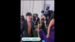 Shawn Mendes And Camilla Cabello Met Gala 2021 #shorts #shawnmendes #camilacabello #2021