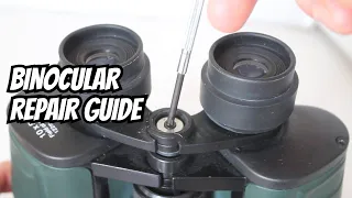 How to repair a loose binocular focus mechanism