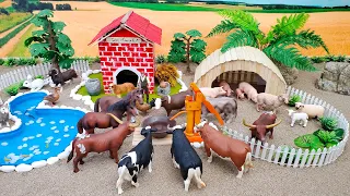 Top the most creative diy Cattle Farm Diorama and Barnyard Animal - House of Animal Farm