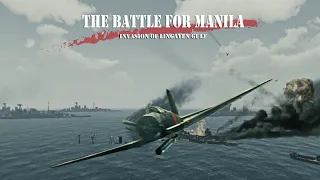 Battle for Manila : Episode 1 - (The invasion of Lingayen Gulf ) 4K