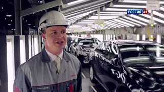 Репортаж с завода Toyota в Санкт-Петербурге (2015 год)