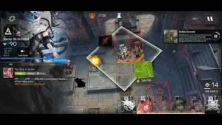 [Arknights] cc#10 Day 1-2 County Hillock Depot Risk 8 with challenge (high rarity)