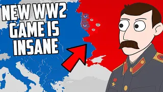 This New WW2 Strategy Game Is INSANE (Total Tank Simulator)