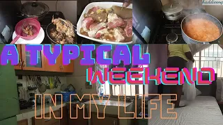 A typical weekend in my life||how I dressed my bed, made fish, beef, Turkey Stew/weekend project 1