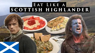 Only Eating SCOTTISH FOOD for 24 HOURS | Authentic Highland Recipes!