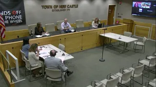 Town of Board of New Castle Work Session & Meeting 7/13/21