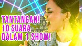 TANTANGAN! RINA NOSE 10 LAGU 10 SUARA dalam 1 SHOW!