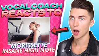 VOCAL COACH Reacts to Morissette's Accidental HIGH NOTE in Heart Attack