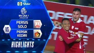 Highlights - Persis Solo VS Persik Kediri | BRI Liga 1 2022/2023