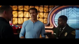 Free Guy Scene With Ryan Reynolds, Lil Rel Howery And  Channing Tatum