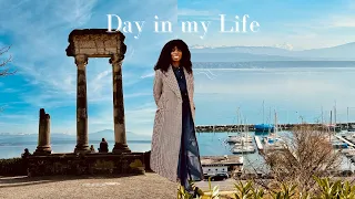 NYON SWITZERLAND |  SPEND THE DAY WITH ME  | ART DAILY VLOG