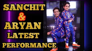 Sanchit and Aryan latest dance performance//super dancer chapter 4//#sanchit